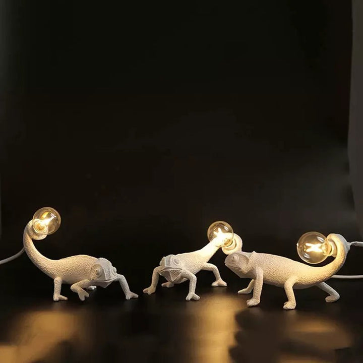 Lampe Caméléon | Silhouette Captivante - Designix Lampe de chevet Marche