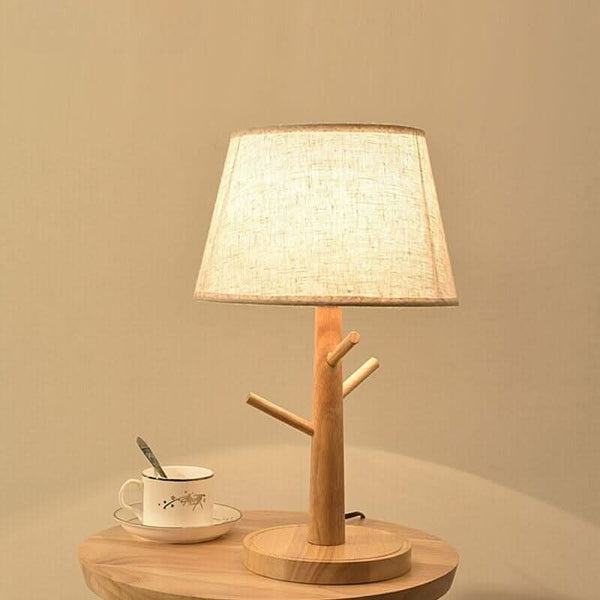 Lampe de Chevet Bois | Éclat Raffiné