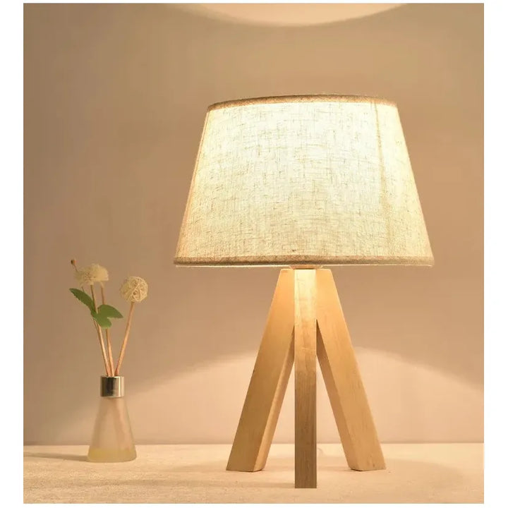 Lampe de Chevet Bois | Éclat Raffiné | Designix - Lampe de chevet    - https://designix.fr/