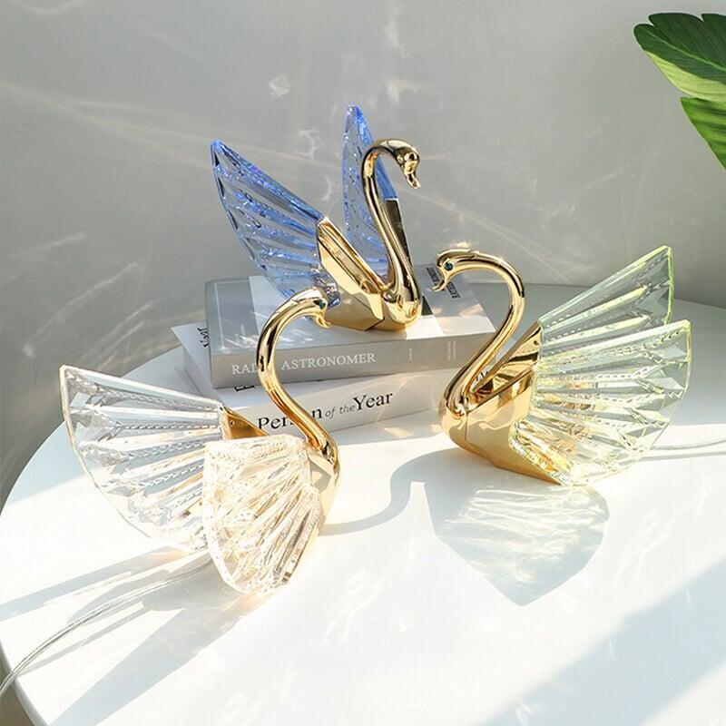 Lampe de Chevet Cygne | Étoile Radieuse - Designix Lampe de chevet Bleu