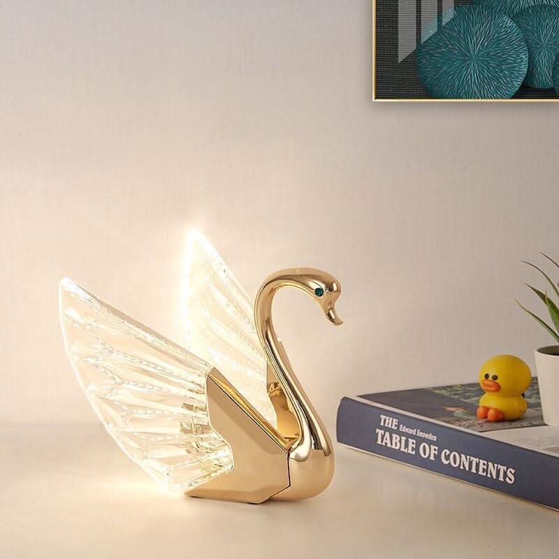 Lampe de Chevet Cygne | Étoile Radieuse - Designix Lampe de chevet Bleu
