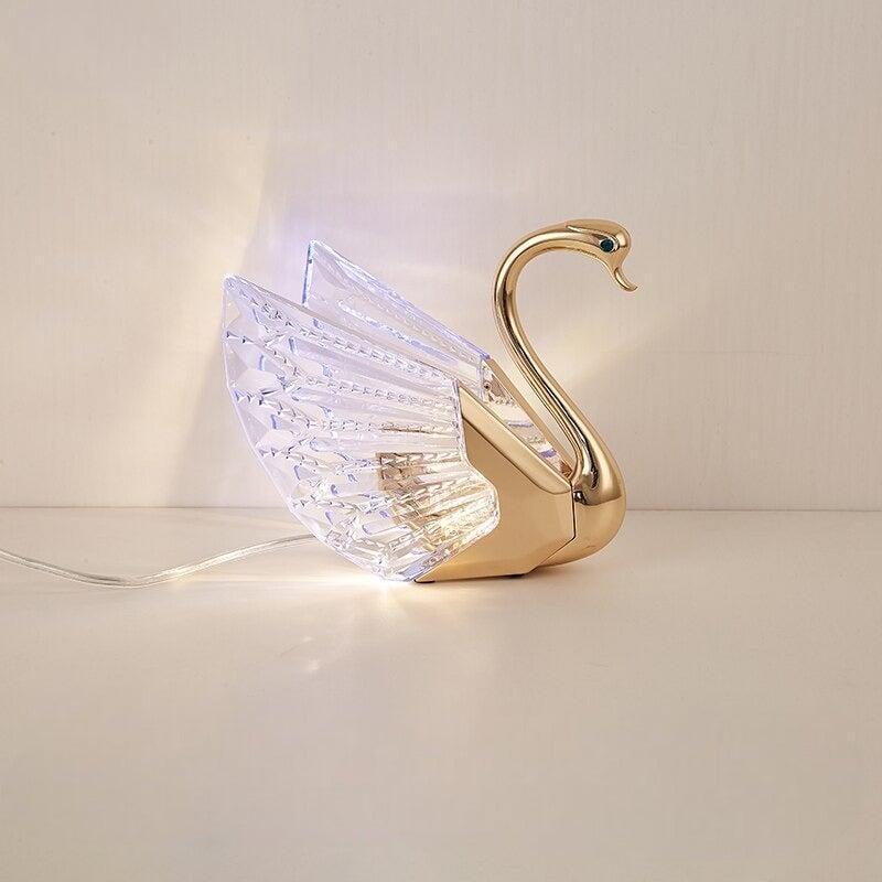 Lampe de Chevet Cygne | Étoile Radieuse - Designix Lampe de chevet Bleu