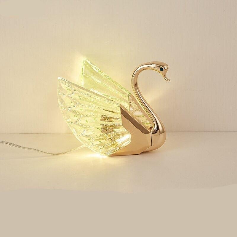 Lampe de Chevet Cygne | Étoile Radieuse - Designix Lampe de chevet Vert