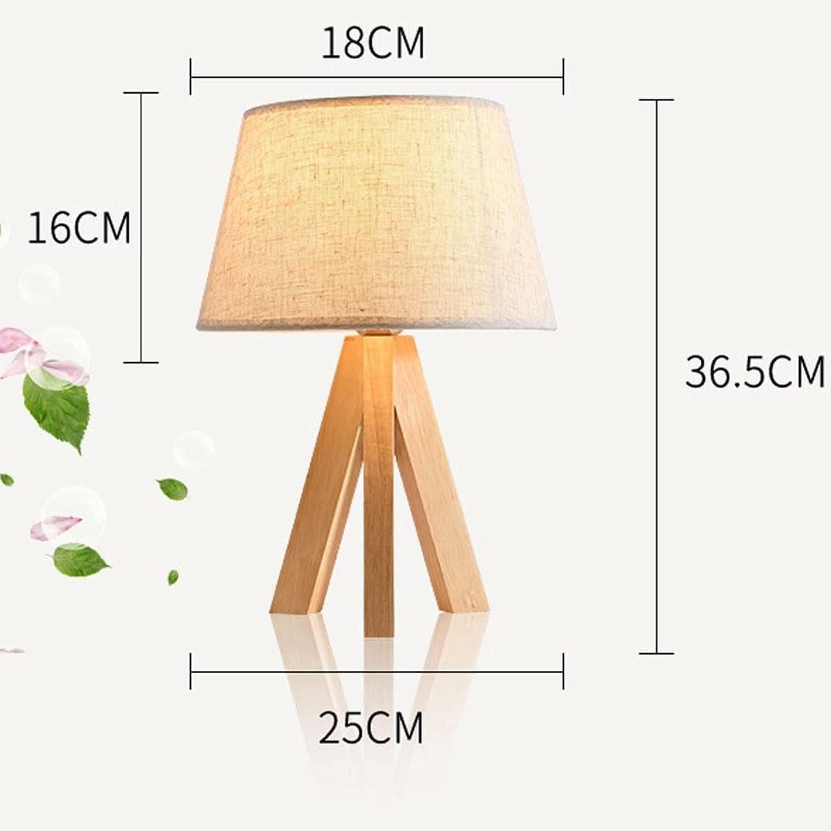 Lampe de Chevet en Bois | Douce Veilleuse - Designix Lampe de chevet Blanc Chaud