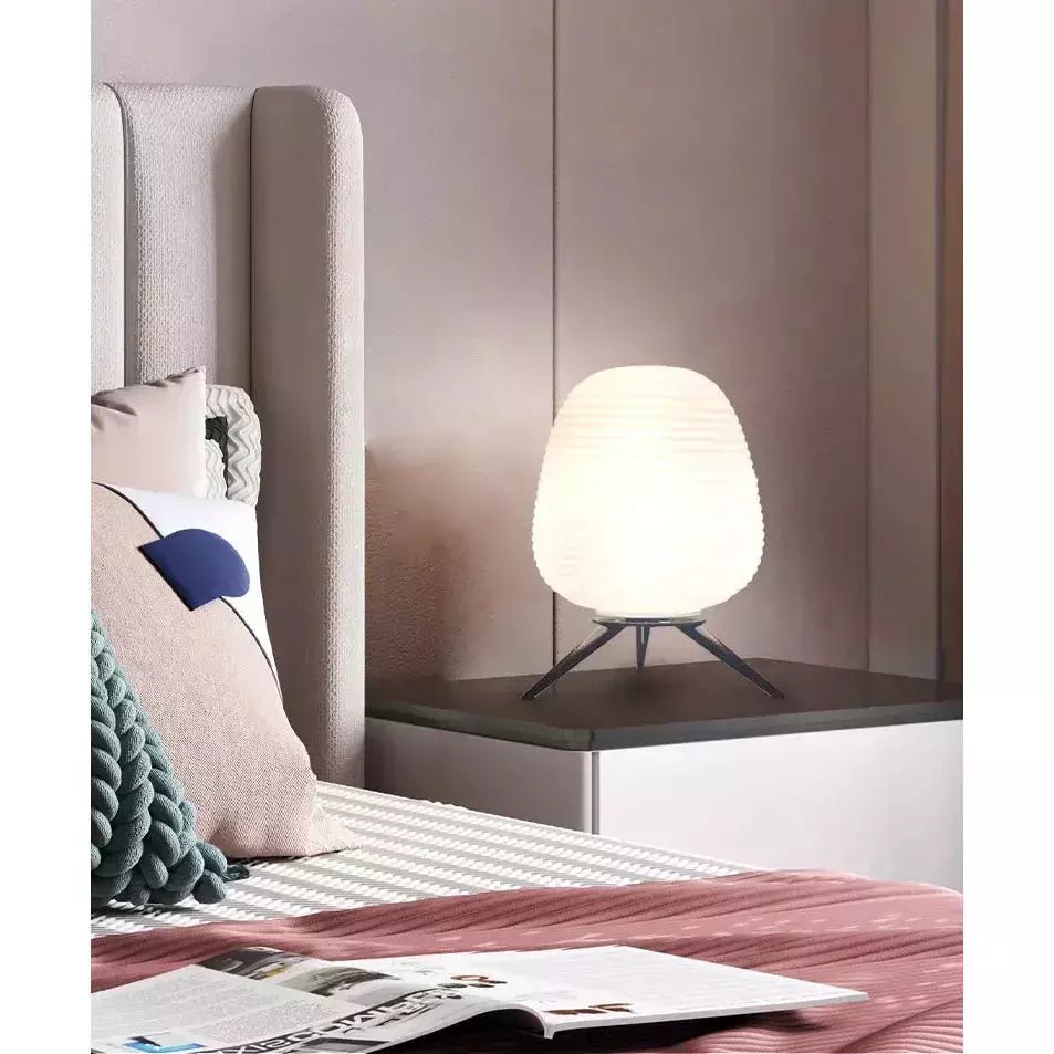 Lampe de Chevet Japonais | Charme Lumineux - Designix Lampe de chevet Lumière Chaude 27 x 20 cm