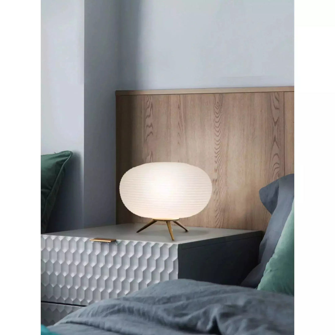 Lampe de Chevet Japonais | Charme Lumineux - Designix Lampe de chevet Lumière Chaude 27 x 20 cm