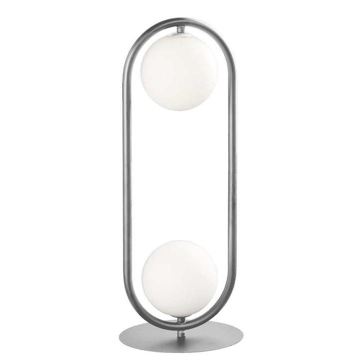 Lampe de Chevet Minimaliste | Élégance Nocturne - Designix Lampe de chevet Argenté Blanc Chaud