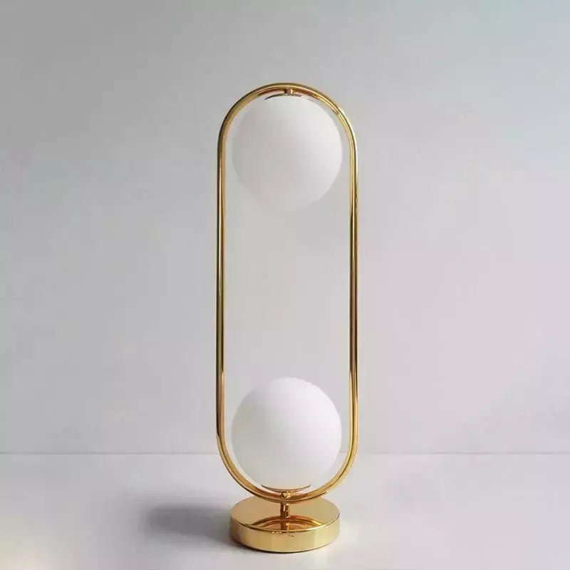 Lampe de Chevet Minimaliste | Élégance Nocturne - Designix Lampe de chevet Doré Blanc Chaud