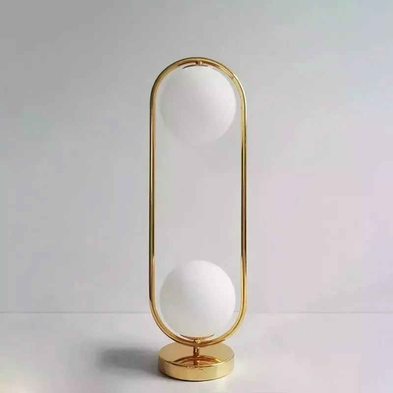 Lampe de Chevet Minimaliste | Élégance Nocturne - Designix Lampe de chevet Doré Blanc Chaud