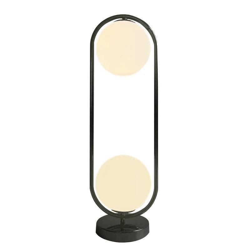 Lampe de Chevet Minimaliste | Élégance Nocturne - Designix Lampe de chevet Noir Blanc Chaud