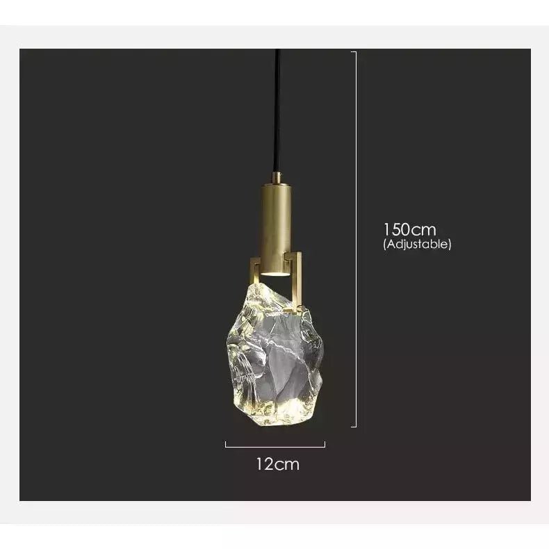 Lampe de Chevet Suspendue | Éclat Flottant - Designix Suspension luminaire