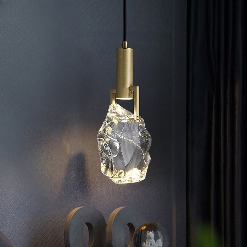 Lampe de Chevet Suspendue | Éclat Flottant | Designix - Suspension luminaire    - https://designix.fr/