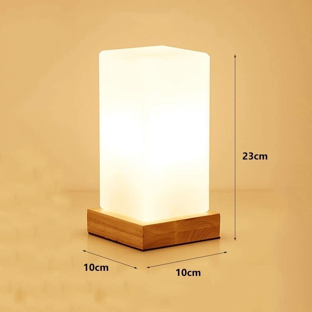 Lampe de Chevet Veilleuse Carré | Douceur Luminique - Designix Lampe de chevet Rectangle | 23x10cm