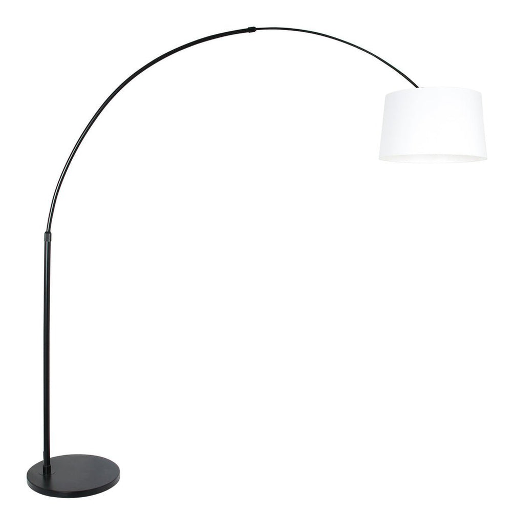 Lampe De Sol Noir Et Blanc Chintz | Syla - Designix Abat - jour