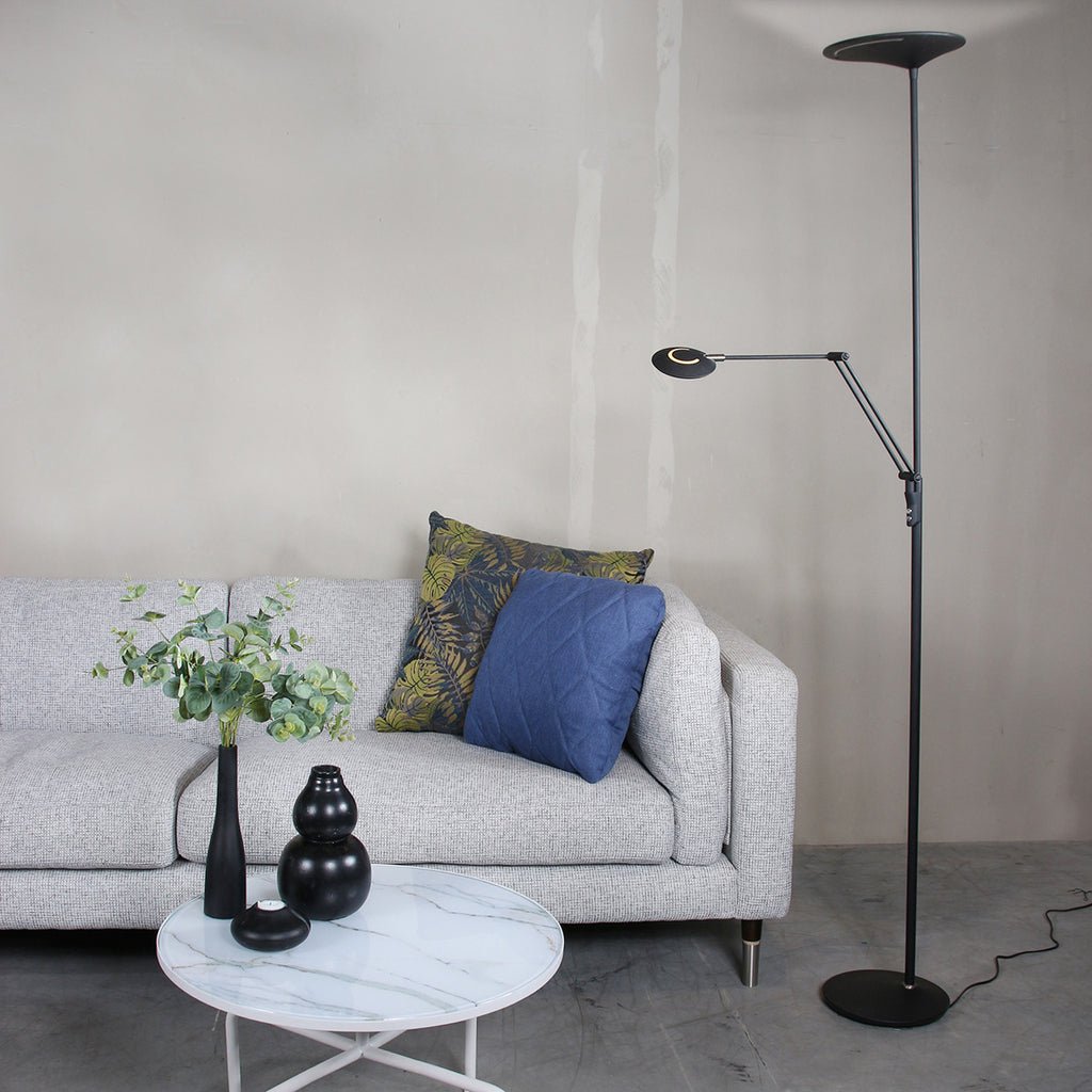 Lampe de Sol Noir | Zodiac - Designix Luminaire