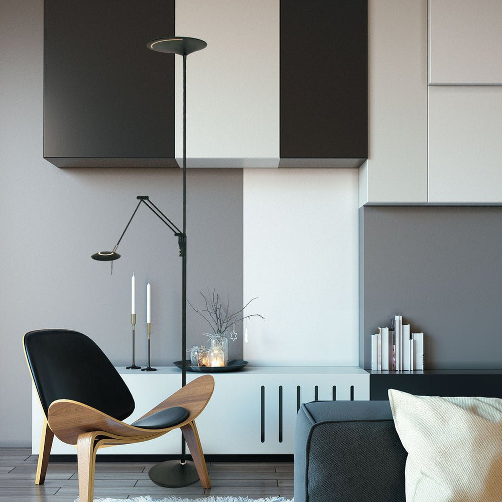 Lampe de Sol Noir | Zodiac - Designix Luminaire
