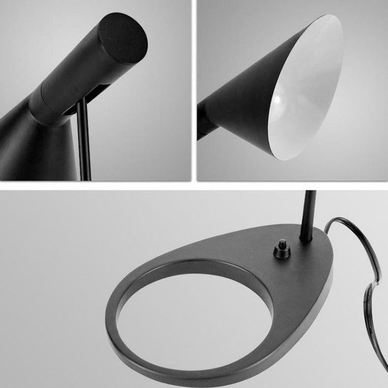Lampe de Travail LED Bureau | Luminosité Précise - Designix Lampe de chevet Noir