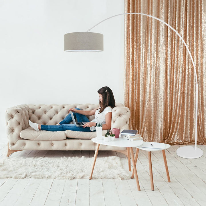 Lampe Déportée Salon | Hyra - Designix Lampadaire