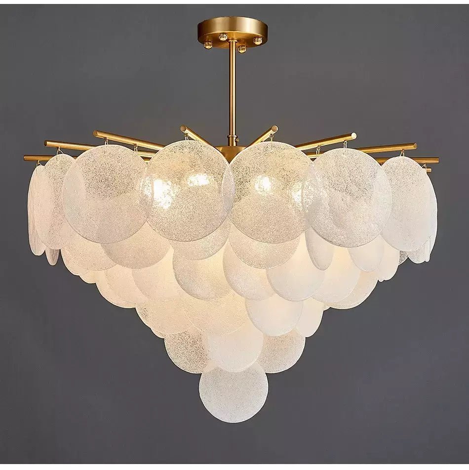 Lampe Dorée Décor Luxe | Rato - Designix Lustre 50cm Lumière froide