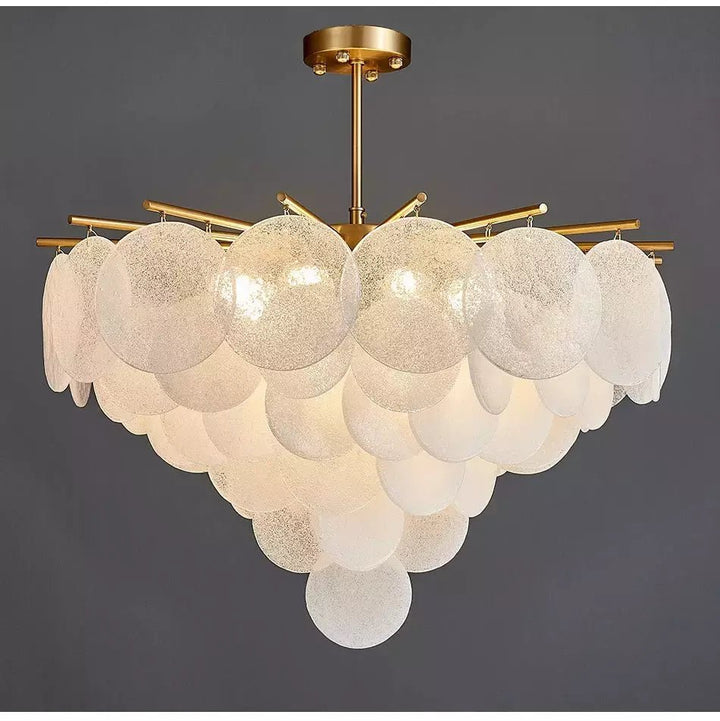 Lampe Dorée Décor Luxe | Rato - Designix Lustre 50cm Lumière froide