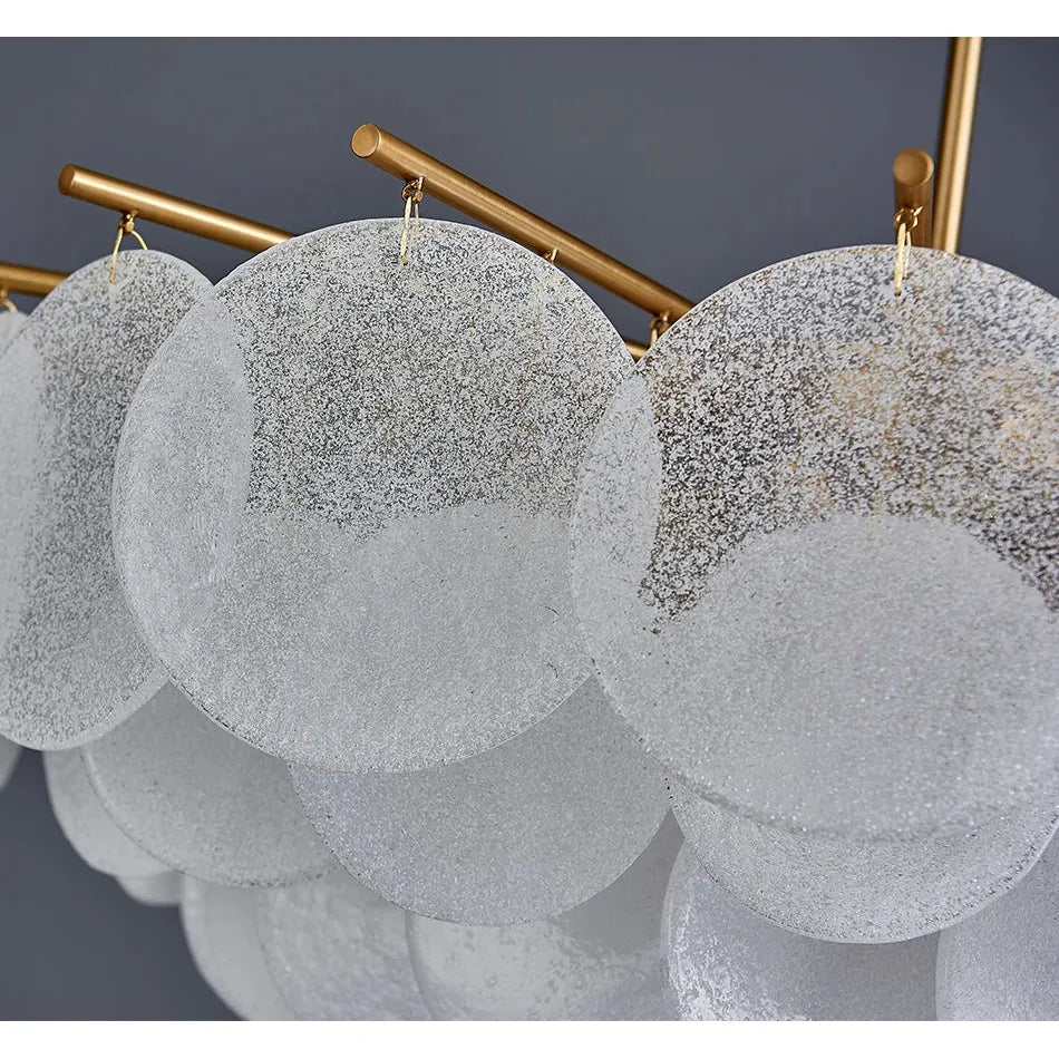 Lampe Dorée Décor Luxe | Rato - Designix Lustre 50cm Lumière froide