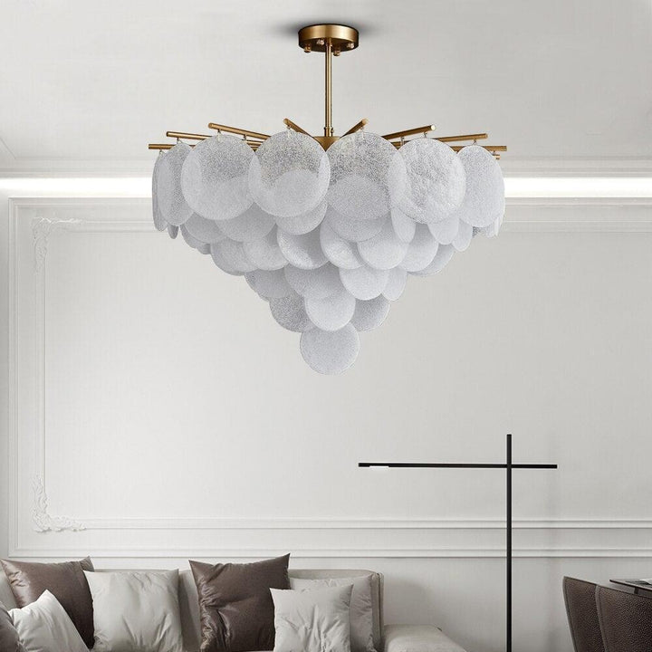 Lampe Dorée Décor Luxe | Rato - Designix Lustre 50cm Lumière froide