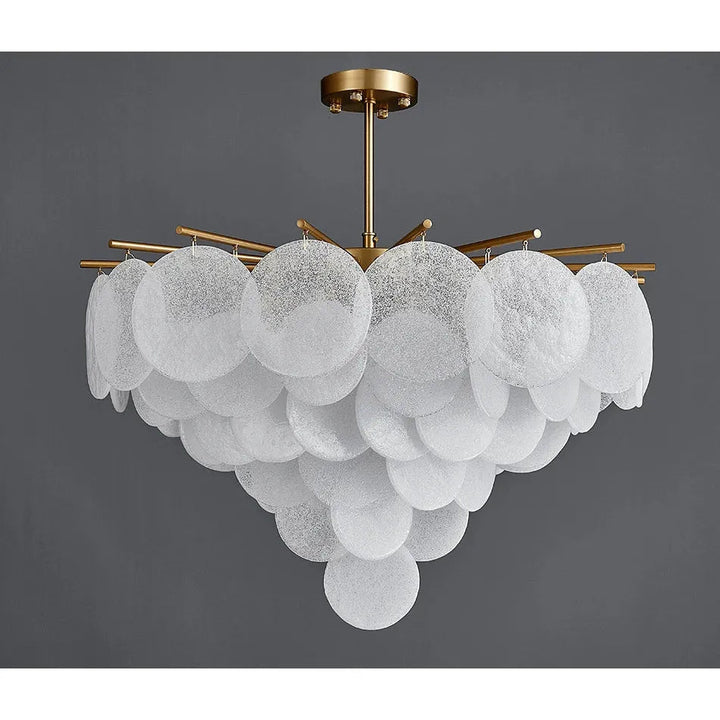 Lampe Dorée Décor Luxe | Rato - Designix Lustre 50cm Lumière froide