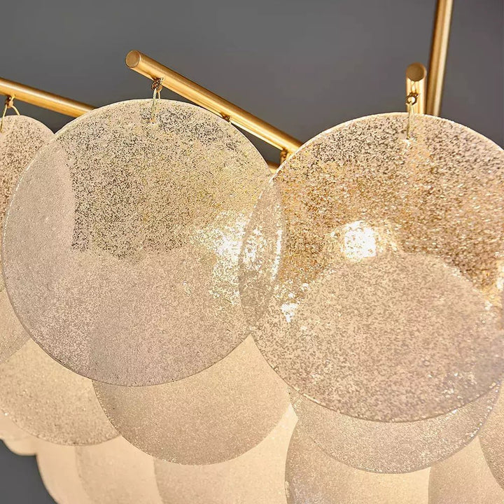 Lampe Dorée Décor Luxe | Rato - Designix Lustre 50cm Lumière froide