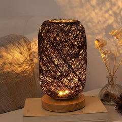 Lampe de chevet | Halo Tressé