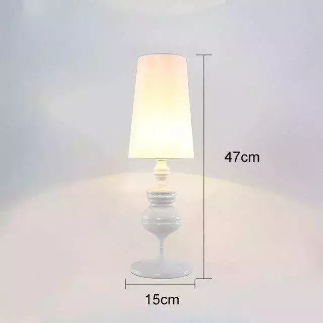Lampe Espagnole Design | Éclat Doré - Designix Lampe de chevet Blanc Petite