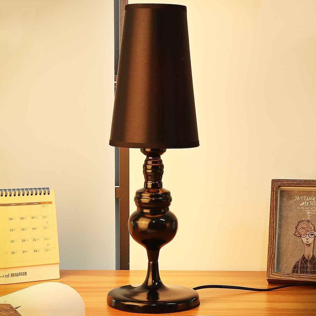 Lampe Espagnole Design | Éclat Doré - Designix Lampe de chevet Noir Petite