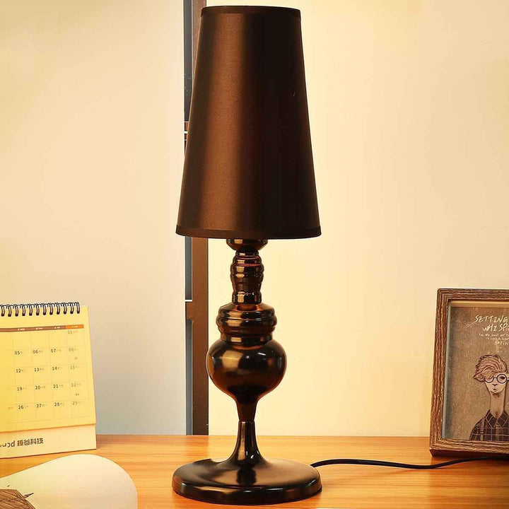 Lampe Espagnole Design | Éclat Doré - Designix Lampe de chevet Noir Petite