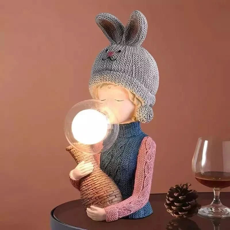 Lampe Femme Art Déco | Douceur Lumineuse