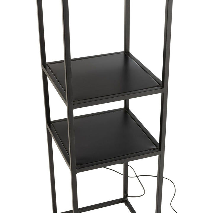 Lampe Fer Jute Noir - Designix