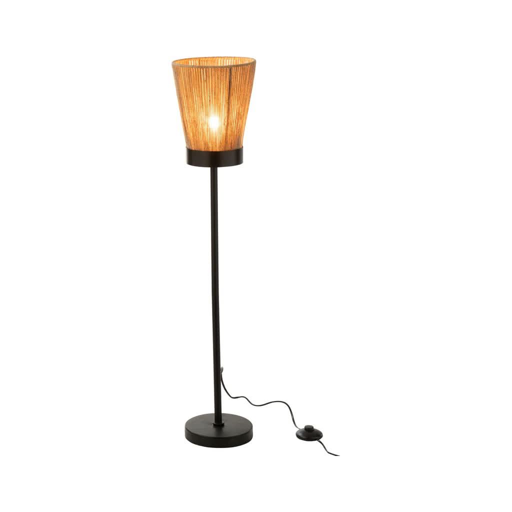 Lampe Jute Beige Taille Moyenne