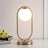 Lampe Métal Doré Boule | Sphère Lumineuse
