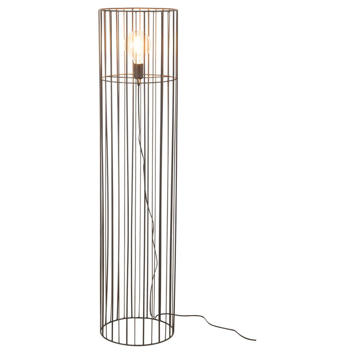 Lampe Métal Noir Sur Pied - Designix