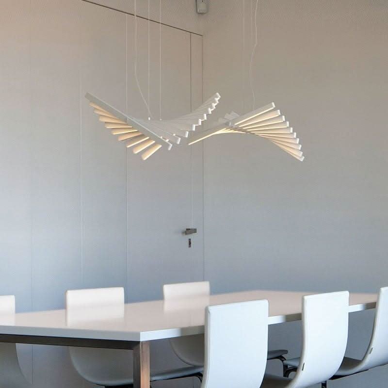 Lampe Pendante Moderne LED | Elo - Designix Suspension luminaire 10 têtes Horizontal