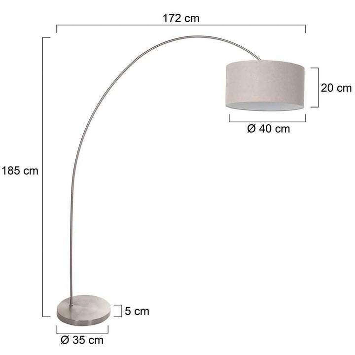 Lampe Salon Design sur Pied | Yala - Designix Lampadaire