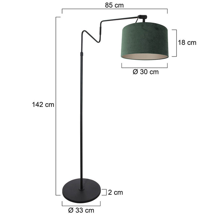 Lampe Sol Contemporaine Moderne | Erla - Designix Lampe de Table