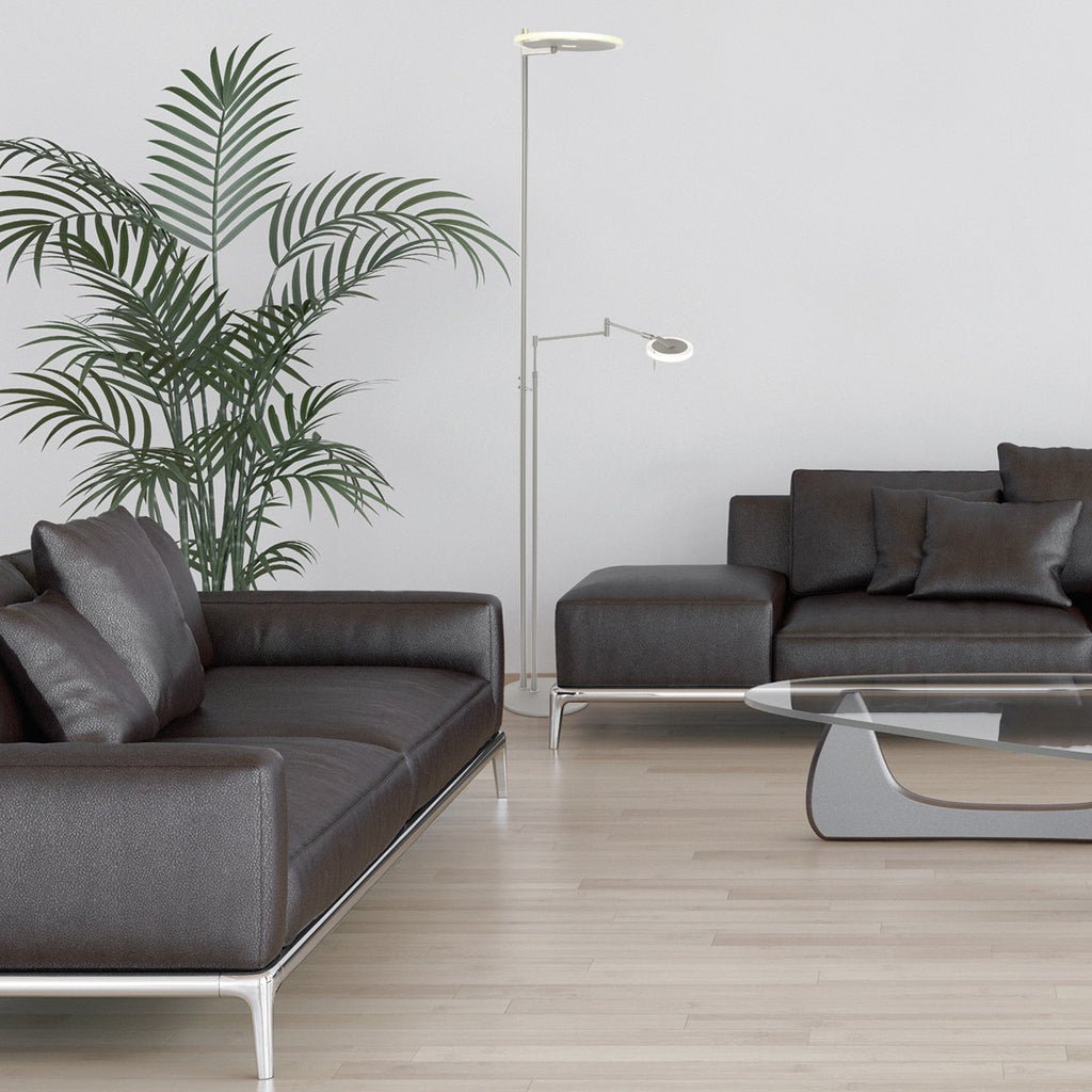 Lampe Sol Moderne Acier | Yyla - Designix Lampadaire