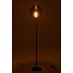 Lampe Sol Verre Gris