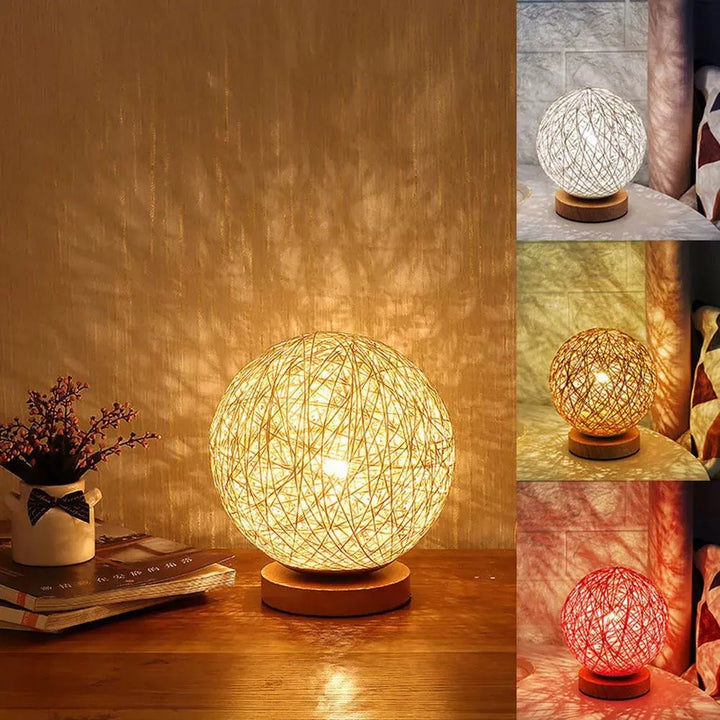Lampe Sphère | Éclat Orbital - Designix Lampe de chevet