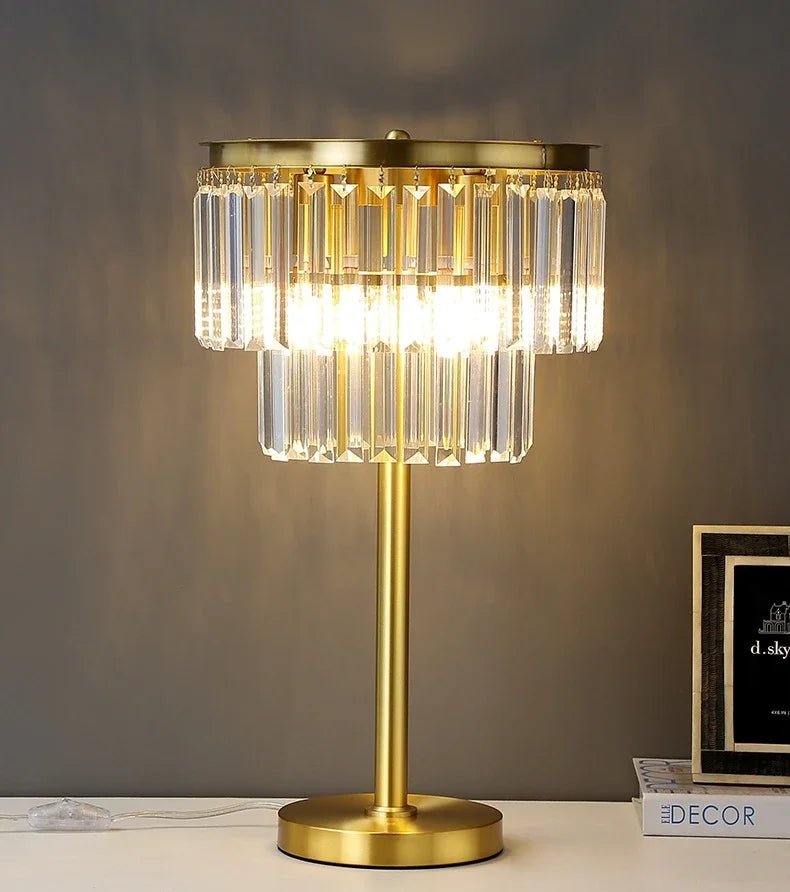 Lampe sur Pied de Luxe Cristal Moderne | Jira - Designix Lampadaire Lampadaire Dimmable 3 Couleurs
