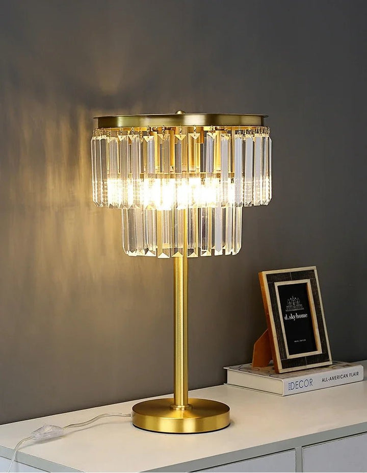 Lampe sur Pied de Luxe Cristal Moderne | Jira - Designix Lampadaire Lampadaire Dimmable 3 Couleurs