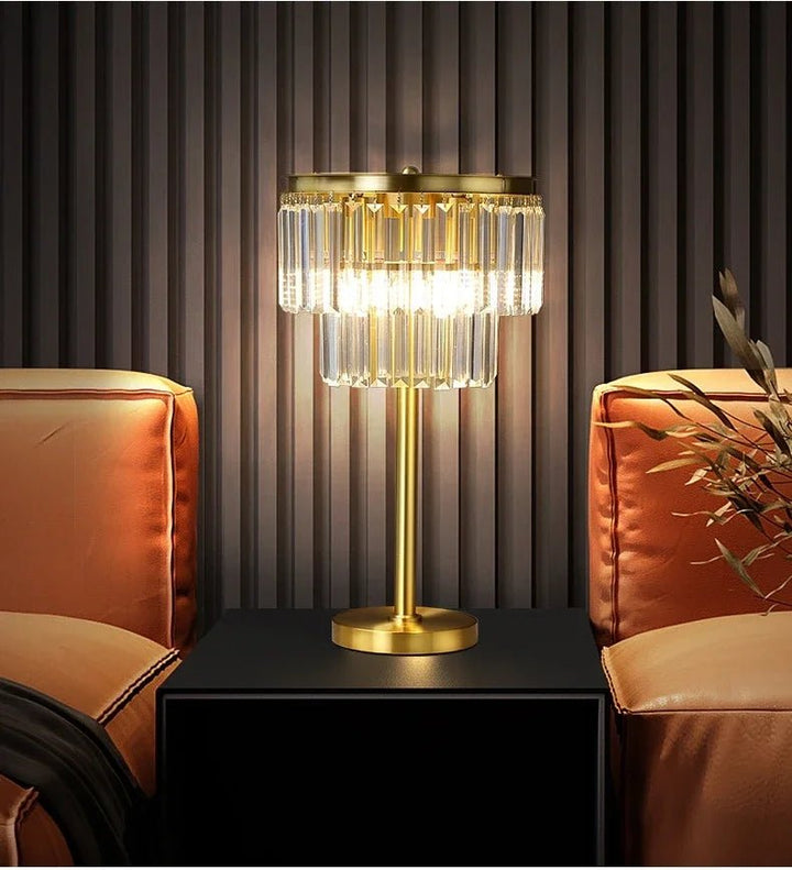 Lampe sur Pied de Luxe Cristal Moderne | Jira - Designix Lampadaire Lampadaire Dimmable 3 Couleurs