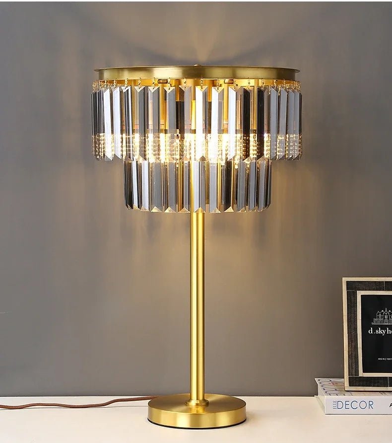 Lampe sur Pied de Luxe Cristal Moderne | Jira - Designix Lampadaire Lampadaire Dimmable 3 Couleurs