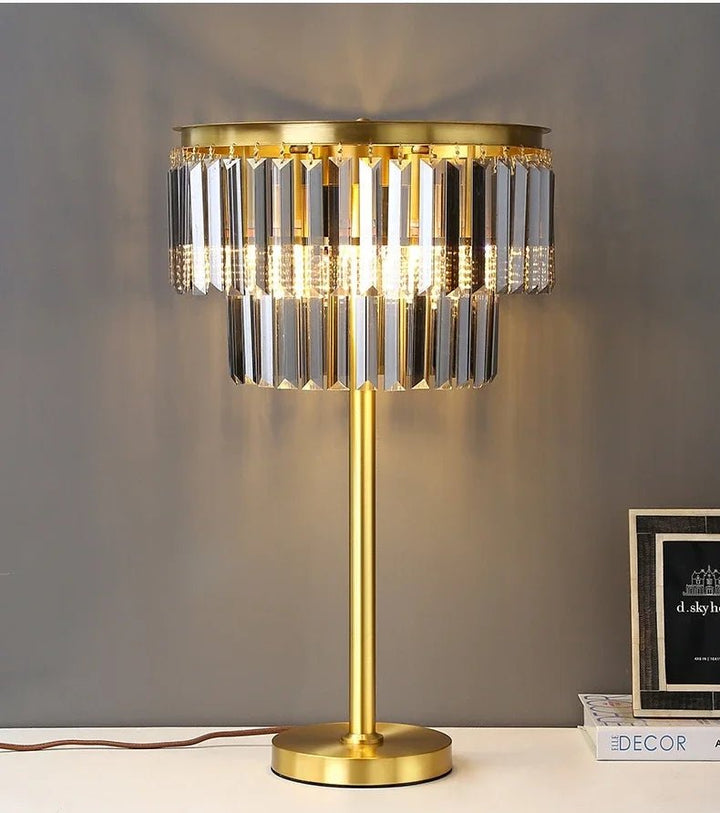 Lampe sur Pied de Luxe Cristal Moderne | Jira - Designix Lampadaire Lampadaire Dimmable 3 Couleurs