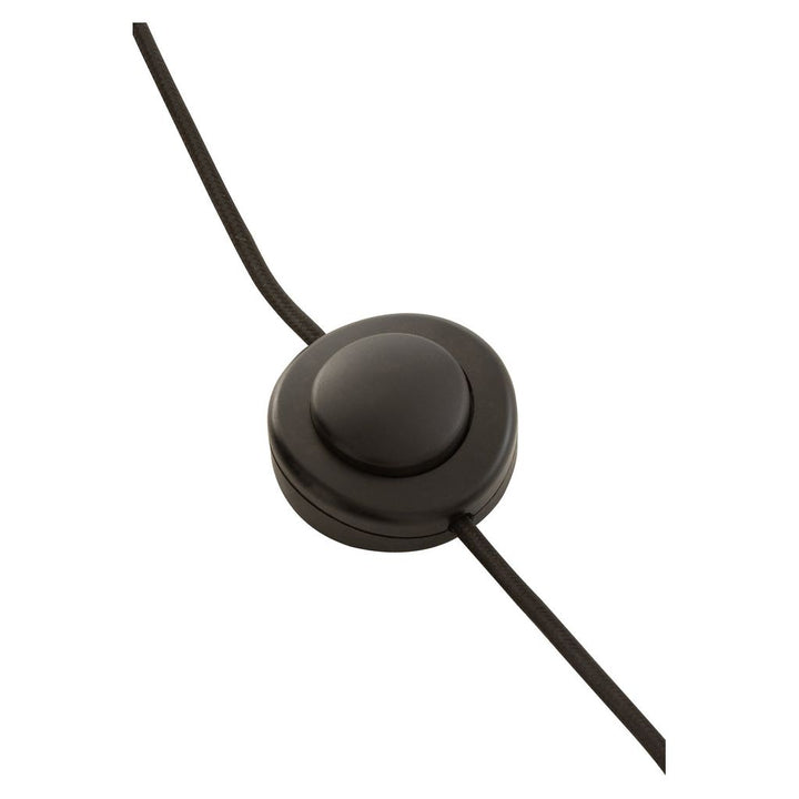 Lampe Sur Pied Élégante Noir Naturel - Designix