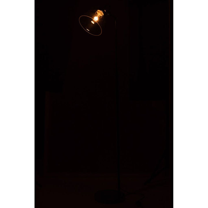 Lampe Sur Pied Magali Acier Verre - Designix